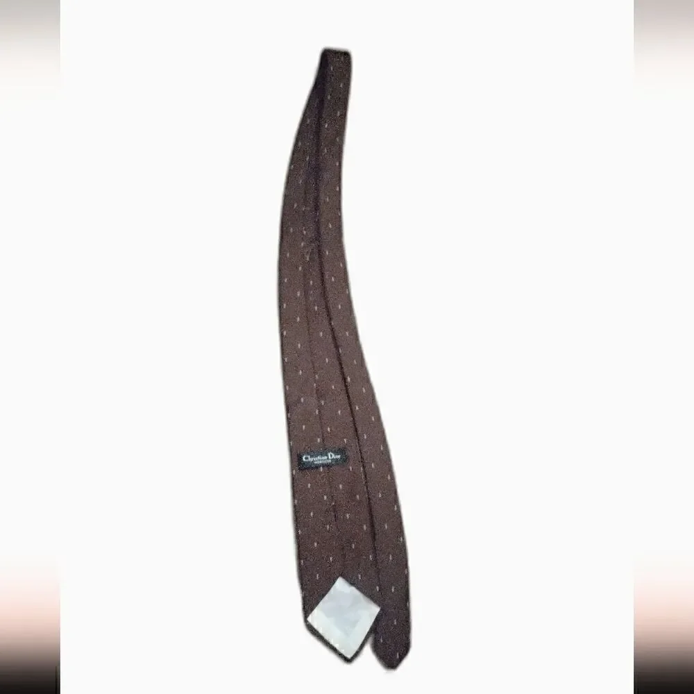 Christian Dior brown tie